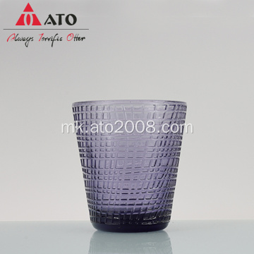 Класична чаша за чаша за пиење чаша со стаклена чаша